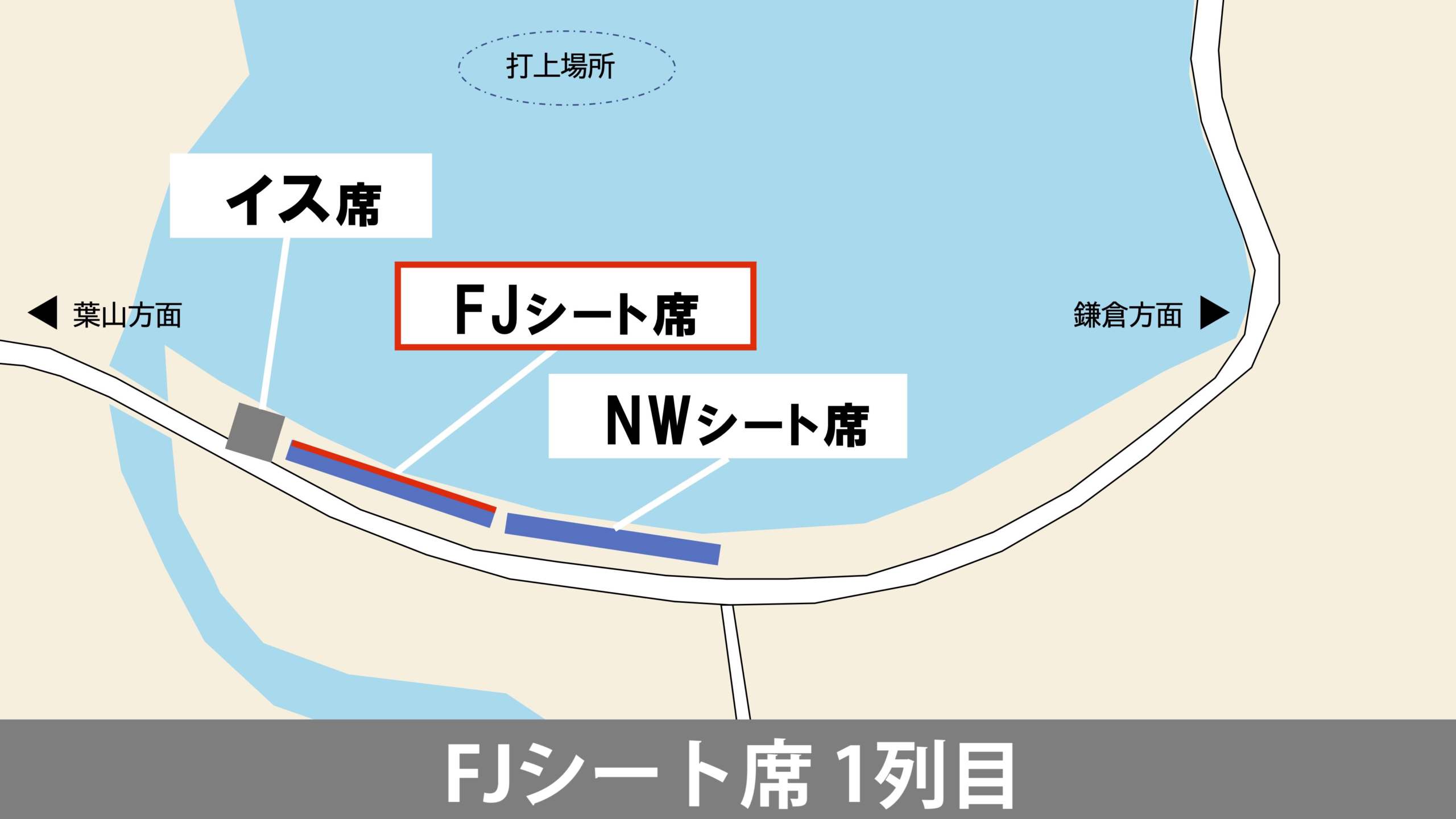 FJシート席1列目